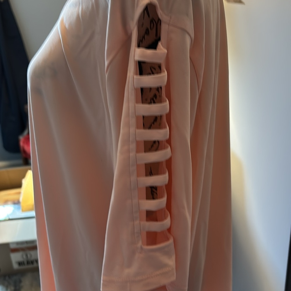 Michael Kors Dusty Coral Shirt - Picture 2 of 5
